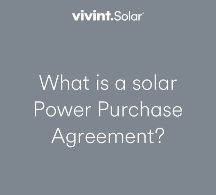 Solar Power Purchase Agreement The Solar Guy